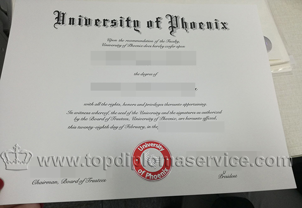 buy University of Phoenix(UoP) degree cert, buy fake diploma