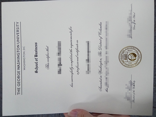 Read more about the article How to buy a GWU diploma certificate, fake diploma supplier