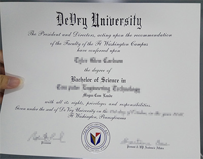 Read more about the article Where to buy fake certificate？ Buy DeVry University diploma