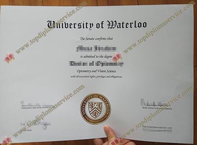 Read more about the article Buy Canada diploma,University of Waterloo phony diploma.