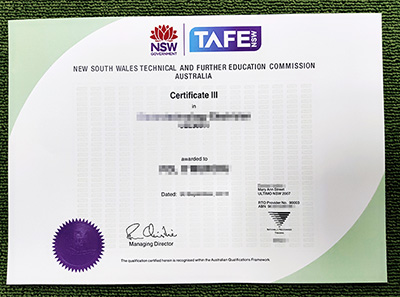Read more about the article Secret Way To Obtain TAFE NSW Certificate Within One Week.