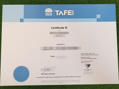 Read more about the article Where Can I Get A Fake TAFE NSW Certificate In Australia?