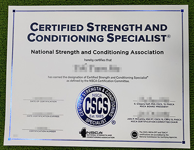 Read more about the article Can I Buy A Fake CSCS Certificate Without Exams? Buy NSCA Ce