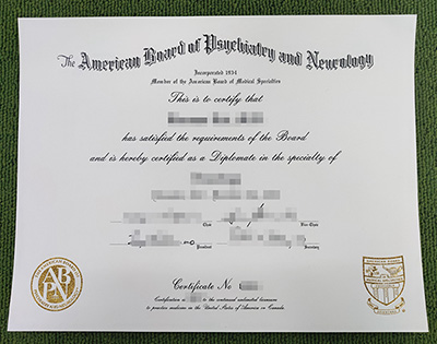 Read more about the article Fake American Board of Psychiatry and Neurology(ABPN) Certif