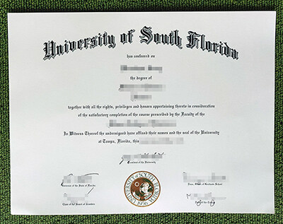Read more about the article Purchase a quality false University of South Florida diploma