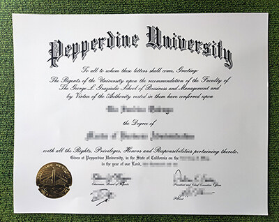Read more about the article Leadtime to make a fake Pepperdine University degree in US