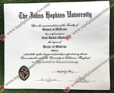 Read more about the article Best Sample of Fake Johns Hopkins University(JHU) Diploma