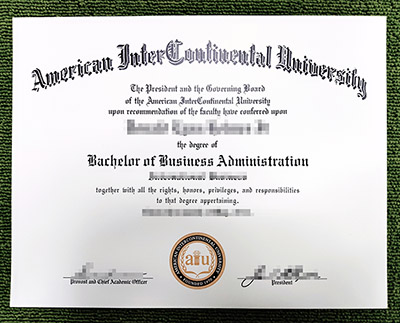 Read more about the article Best Fake American InterContinental University(AIU) Diploma