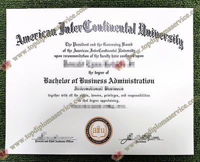 Read more about the article Best Fake American InterContinental University(AIU) Diploma