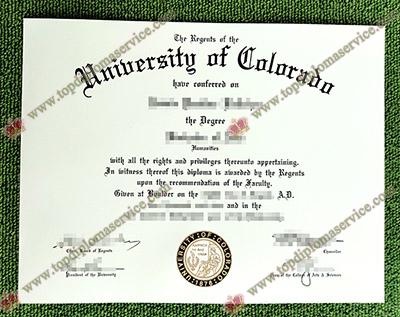 Read more about the article Ideas to Order Fake University of Colorado Diploma