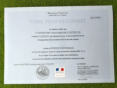 Read more about the article How to Buy A Fake Titre Professionnel Certificate in France