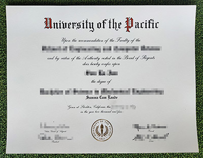 Read more about the article How to Create Fake University of the Pacific Diploma