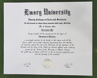Read more about the article Suggestions for Ordering Fake Emory University Diploma