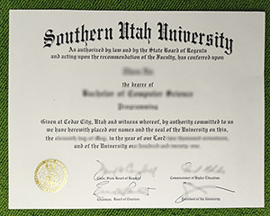 Read more about the article Sample of Fake Southern Utah University(SUU) Diploma online