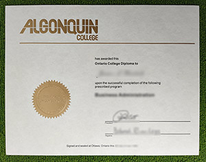 Read more about the article Earn A Fake Algonquin College Diploma The Right Way