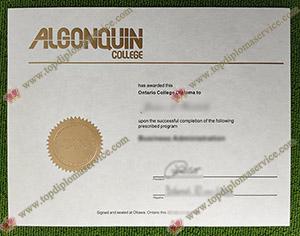 Read more about the article Earn A Fake Algonquin College Diploma The Right Way