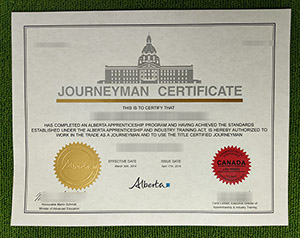 Read more about the article How to Get A Fake Alberta Journeyman Certificate in Right Way