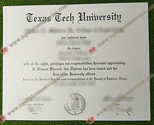 Read more about the article How to Own A Fake Texas Tech University Diploma in USA