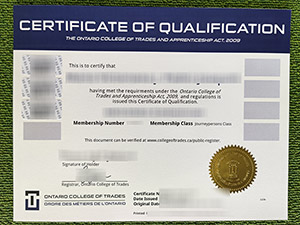Read more about the article Important Tips to Make Fake Ontario College of Trades Certificate