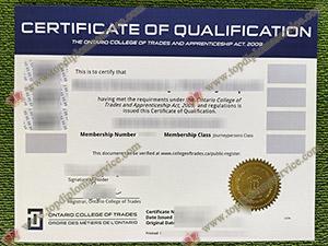 Read more about the article Important Tips to Make Fake Ontario College of Trades Certificate