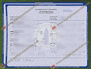 Read more about the article How a fake SJSU transcript looks, buy fake transcript