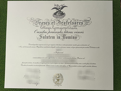 Read more about the article Surprising Way to Make A Fake Georgetown University Diploma
