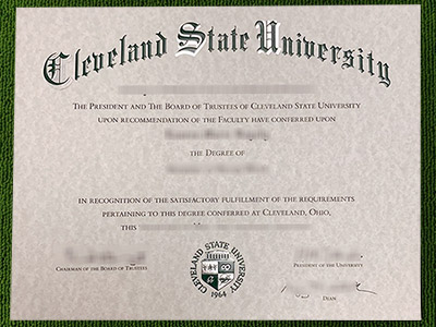 Read more about the article Secrets of making a fake Cleveland State University diploma