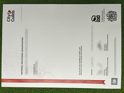 Read more about the article Proof of making a fake City & Guilds NVQ certificate