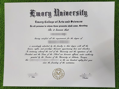 Read more about the article Rules to order a fake Emory University diploma