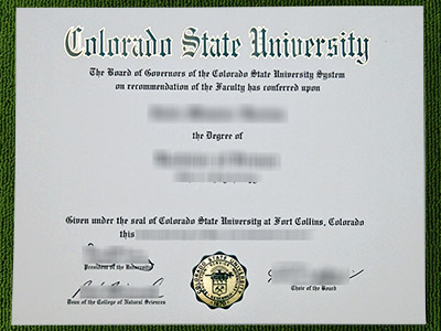 Read more about the article Why you need a fake Colorado State University diploma