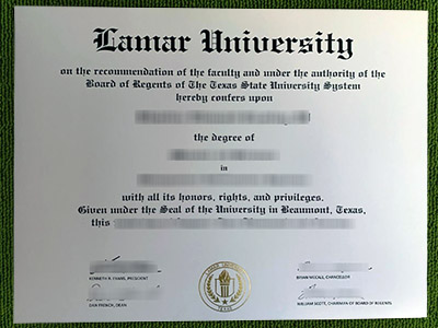 Read more about the article What’s the cost to make a fake Lamar University diploma