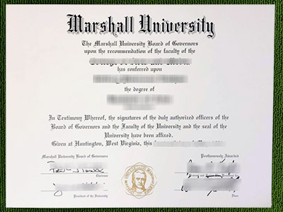 Read more about the article How to make a fake Marshall University diploma in USA