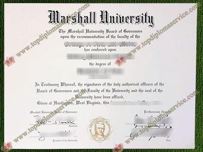 Read more about the article How to make a fake Marshall University diploma in USA