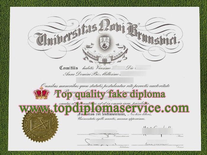 University of New Brunswick(UNB) degree, buy Canada diploma