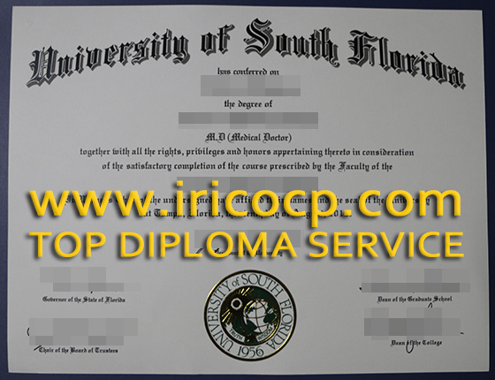 make degree of University of south florida, diploma make degree of University of south florida, diploma