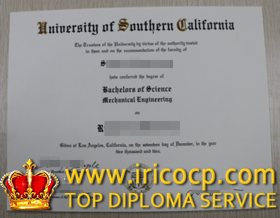 University of Southern California, buy Accredited diploma