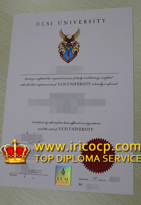 Buy UCSI University degree, make UCSI University diploma