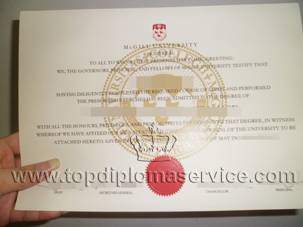 MacGill University fake degree, Where can I buy fake diploma?