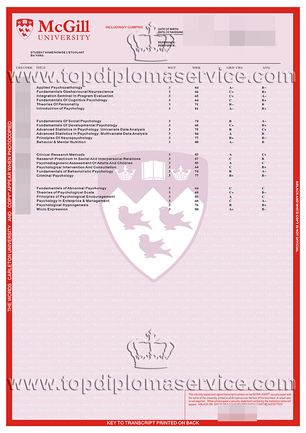 buy MacGill University academic transcript, make fake degree buy MacGill University academic transcript, make fake degree