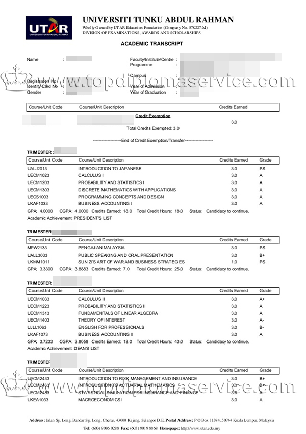 Buy UTAR transcript Malaysia, How to buy a UTAR degree cert? Buy UTAR transcript Malaysia, How to buy a UTAR degree cert?