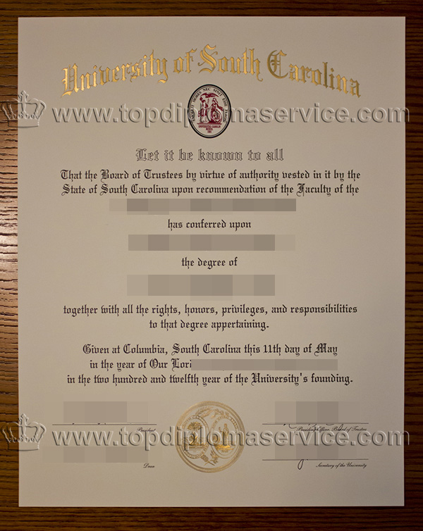 university of south carolina doctoral dissertation