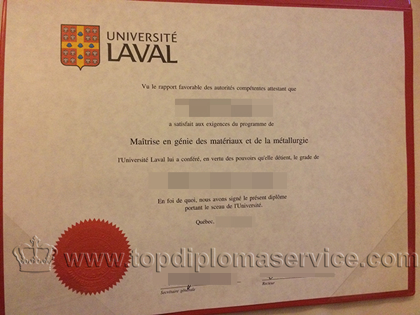 Buy degree in Canada, buy Laval University degree certificate