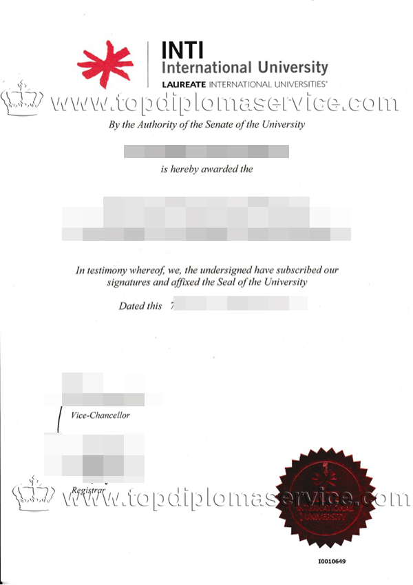 INTI International University, Laureate International degree INTI International University, Laureate International degree