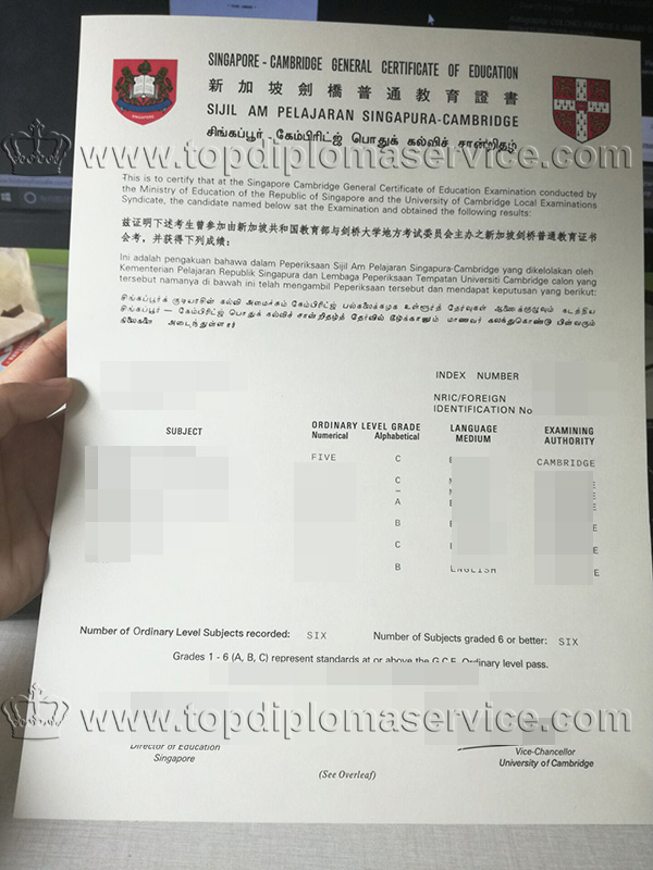 Buy Singapore Cambridge GCE O-level certificate, buy certs Buy Singapore Cambridge GCE O-level certificate, buy certs