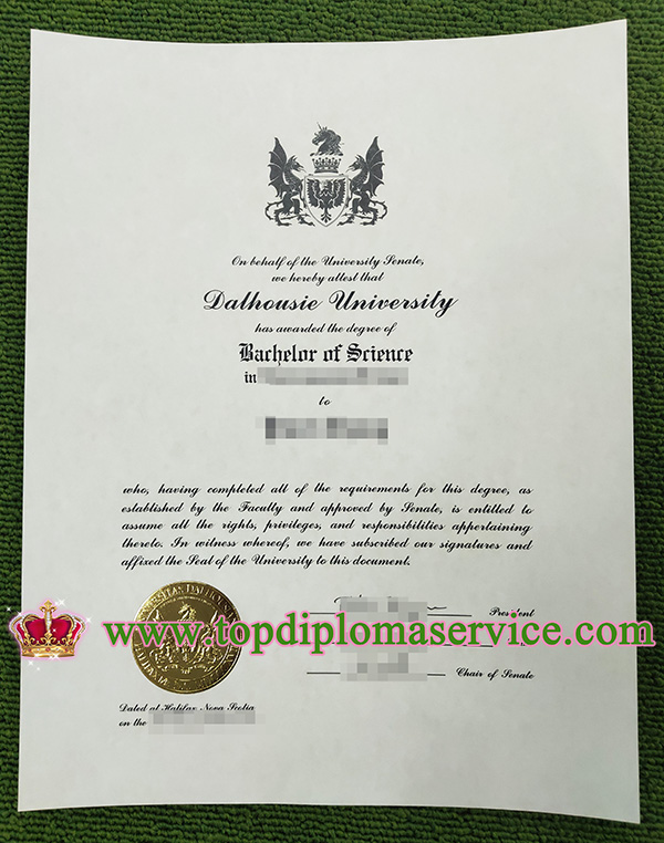 Dalhousie University diploma, Dalhousie University degree, 戴尔豪斯大学毕业证,