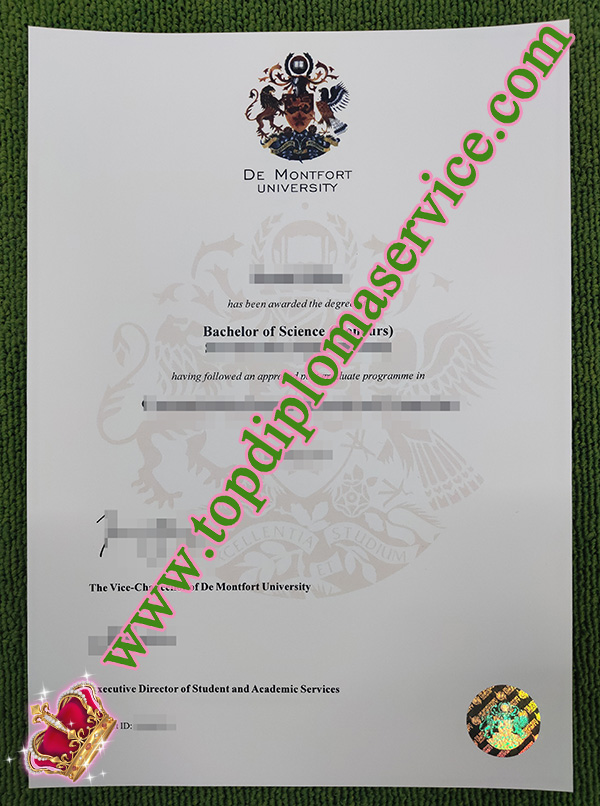 De Montfort University degree, De Montfort University diploma, 德蒙福特大学文凭,
