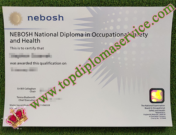 NEBOSH International Diploma, fake NEBOSH diploma, fake NOBOSH certificate,