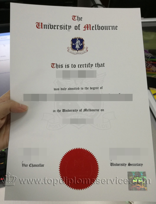 Buy fake The University of Melbourne diploma from Australia 