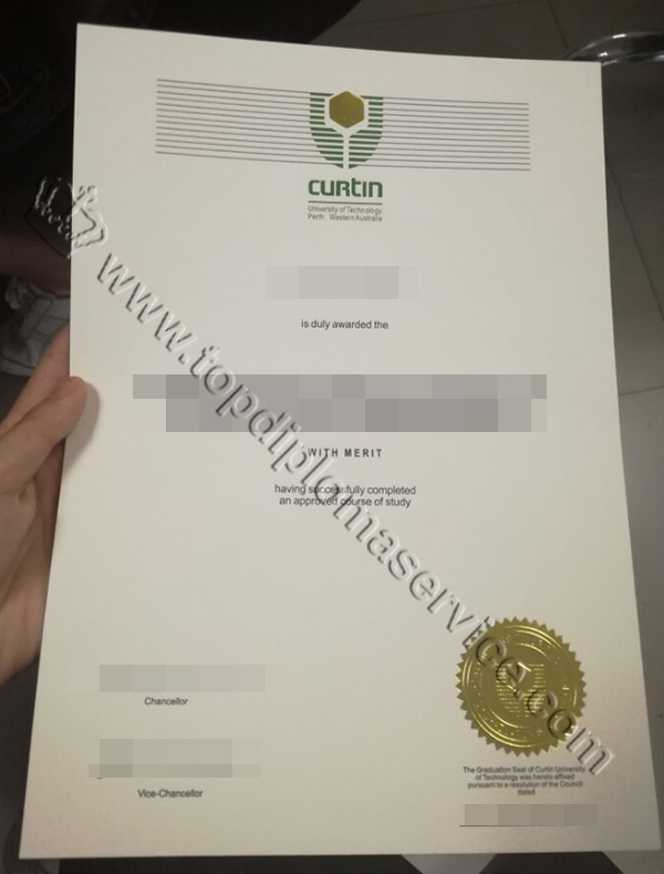 buy fake Curtin University of Technology degree certificate 