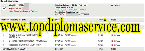 Buy UQ degree&transcript in Australia DHL: 216774****